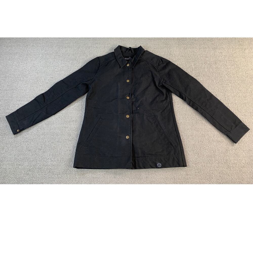 American Giant Shirt‎ Jacket Mens XS Work Wear Ultility Canvas Cotton Black